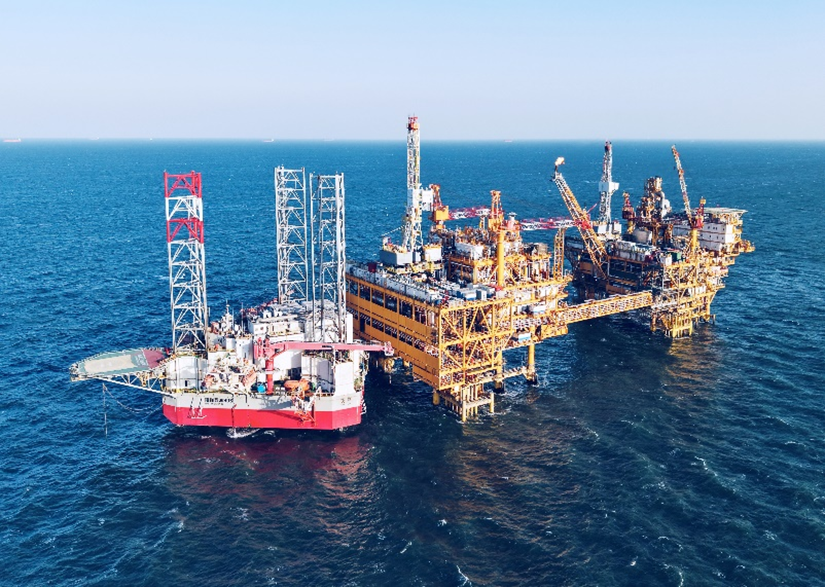 حقل نفطي قبالة سواحل الصين