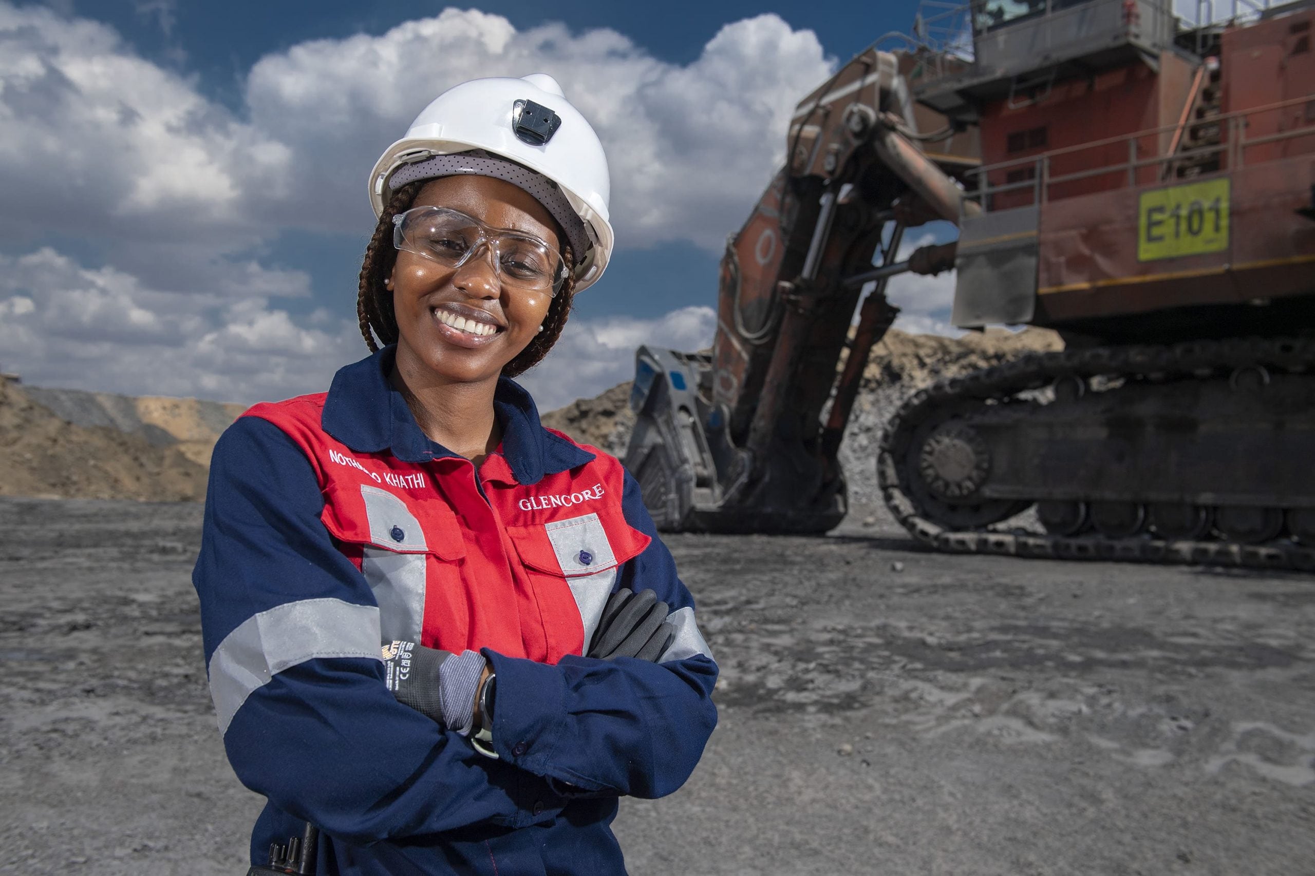 مهندسة تعدين بشركة غلينكور السويسرية