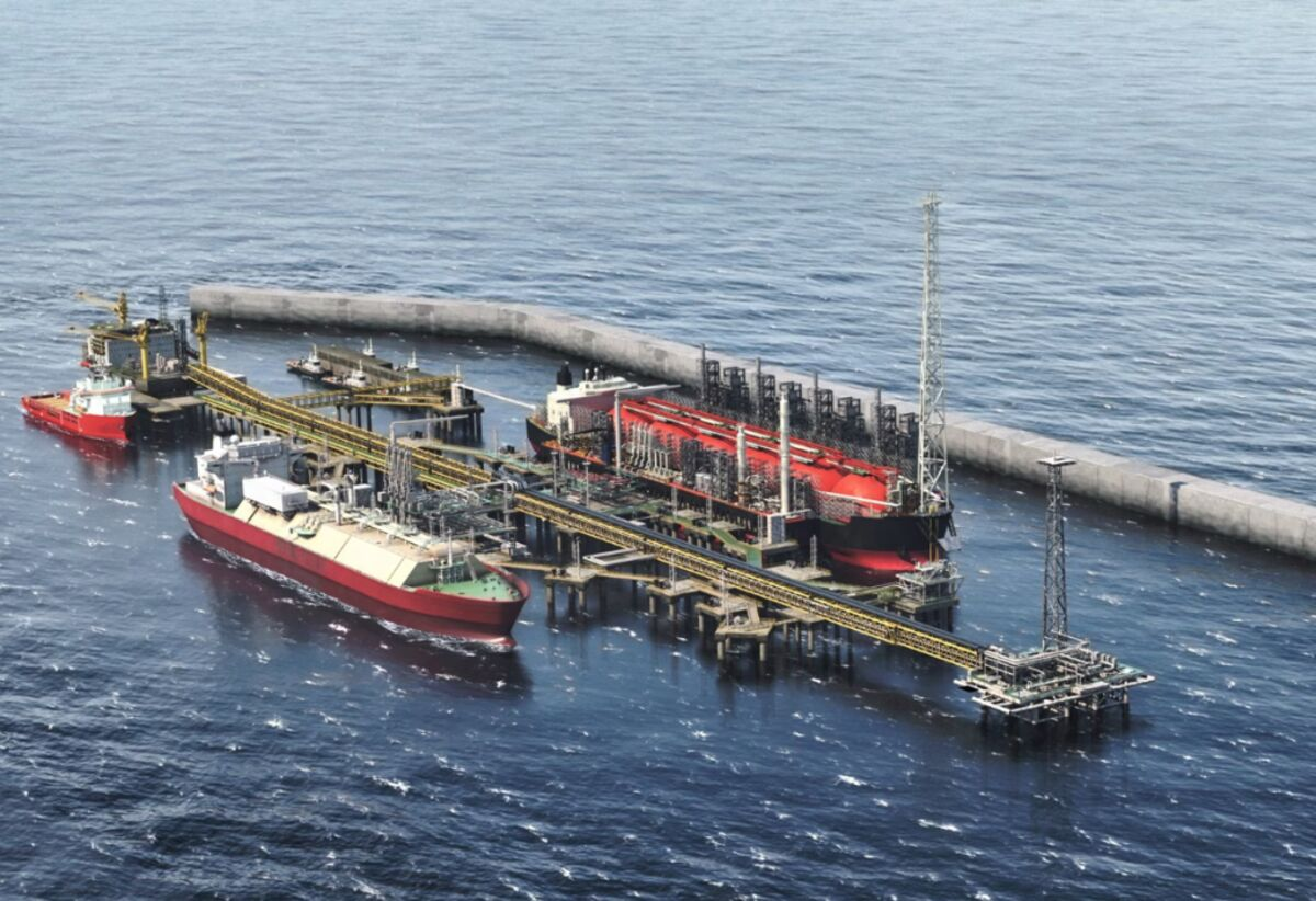 حقل غاز تورتو أحميم الكبير بين موريتانيا والسنغال