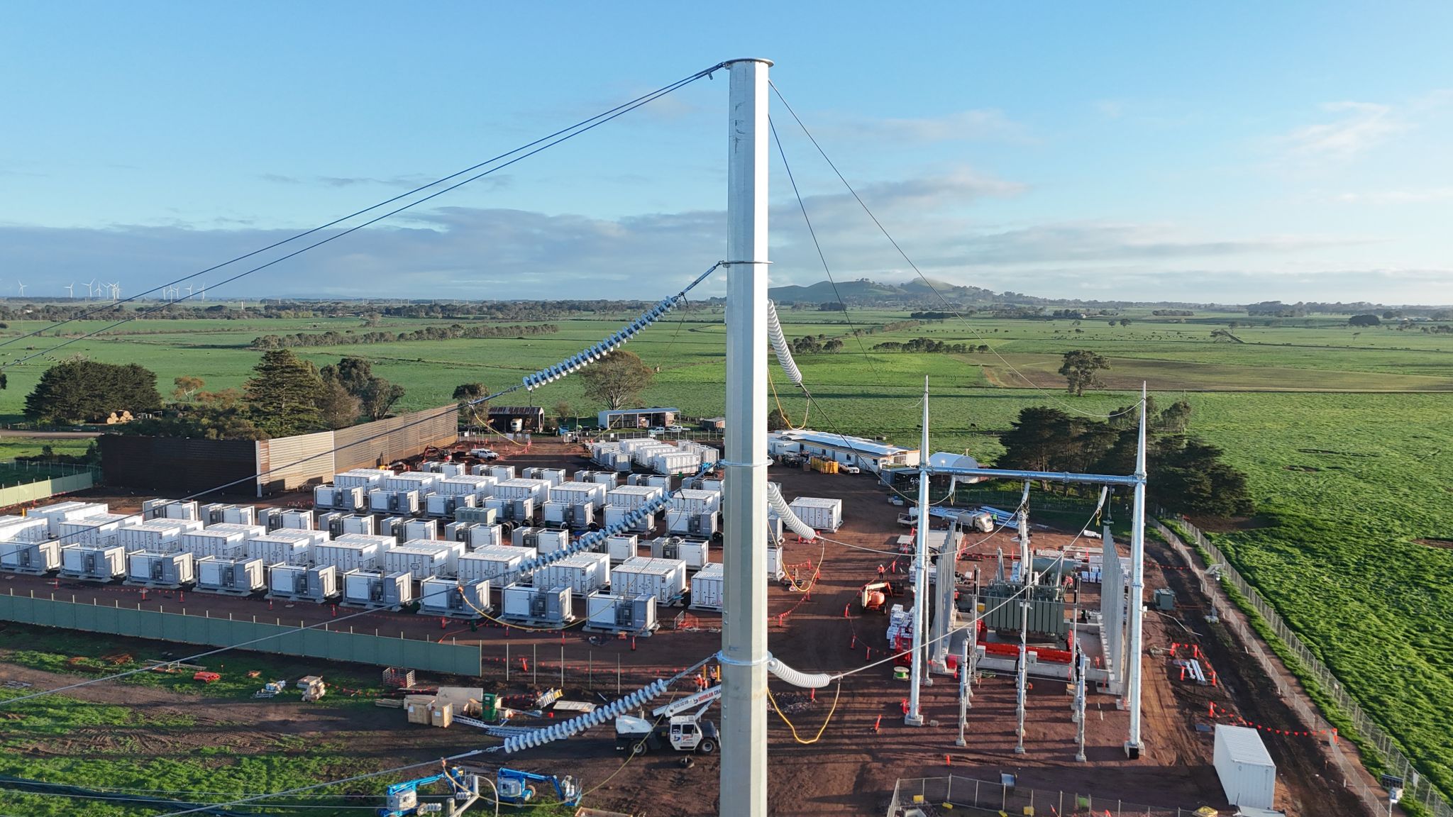 نظام لبطاريات تخزين الكهرباء في أستراليا