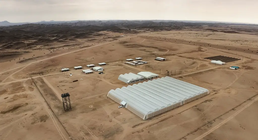 قرية دوريس للهيدروجين الأخضر في ناميبيا