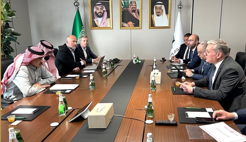 لقاء المسؤولين المصريين والسعوديين