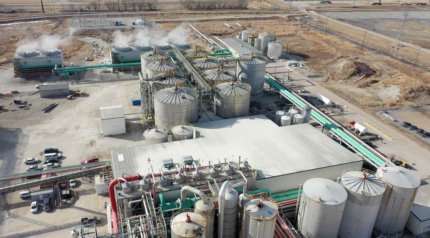 محطة لصناعة الوقود الحيوي في أميركا