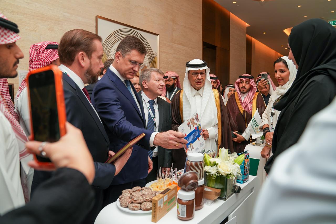 من افتتاح فعاليات منتدى الاستثمار والأعمال السعودي–الروسي- الصورة من وزارة الطاقة (1 ديسمبر 2025)