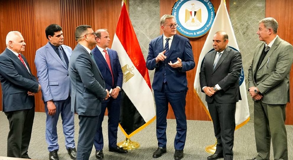 من مراسم توقيع الاتفاقية- الصورة من وزارة البترول