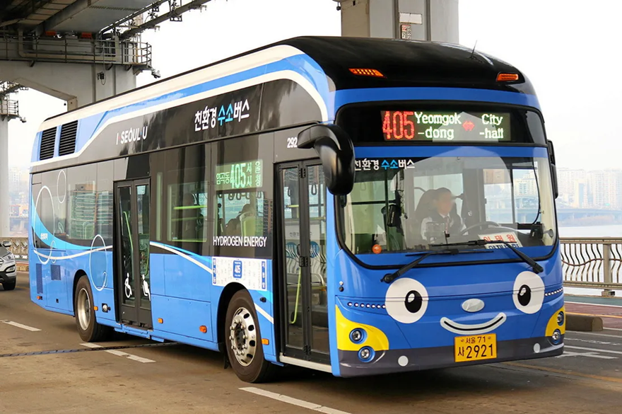 الحافلات العاملة بخلايا وقود الهيدروجين