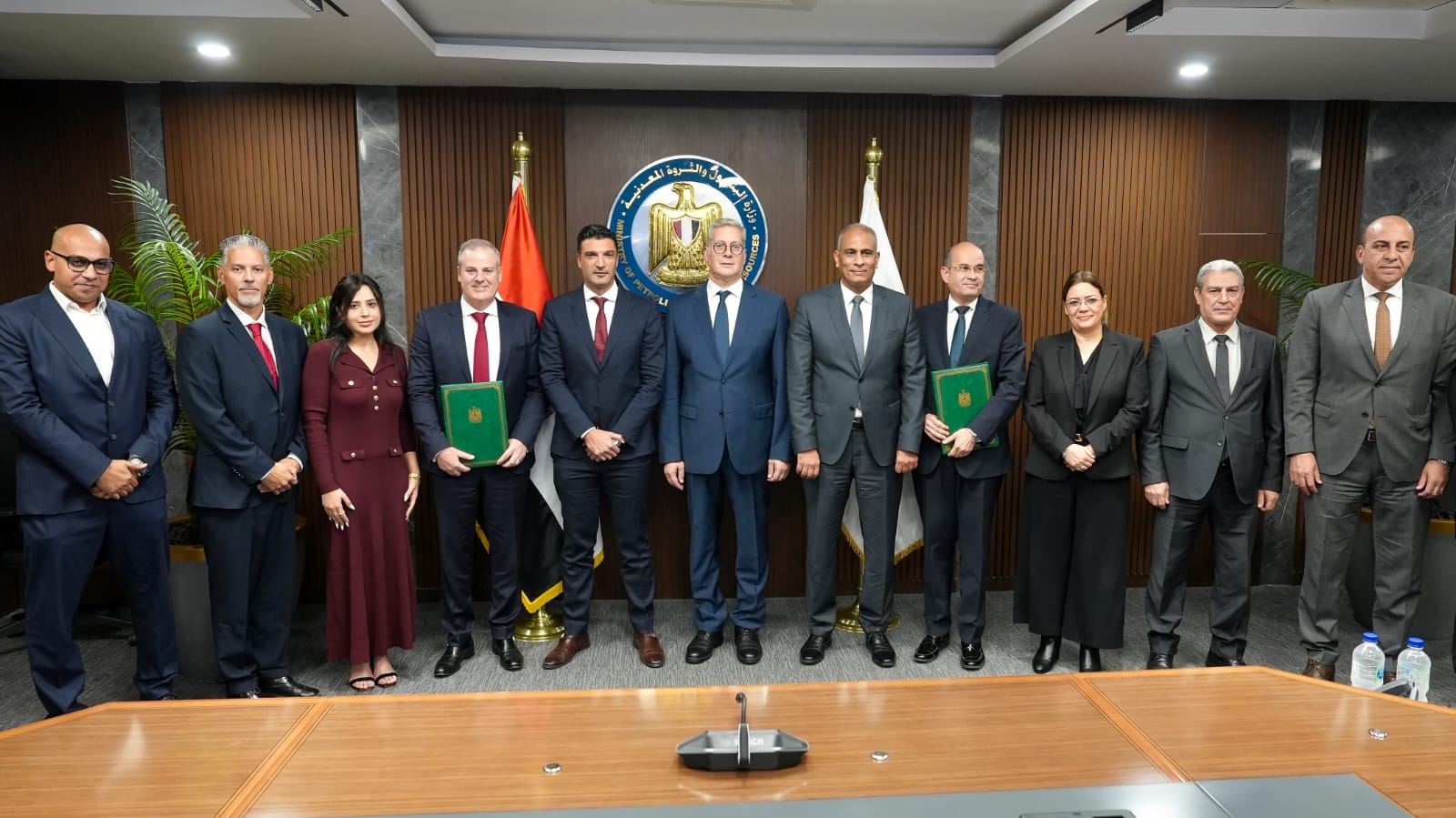 من مراسم توقيع عقد إنتاج وقود الطائرات المستدام في مصر