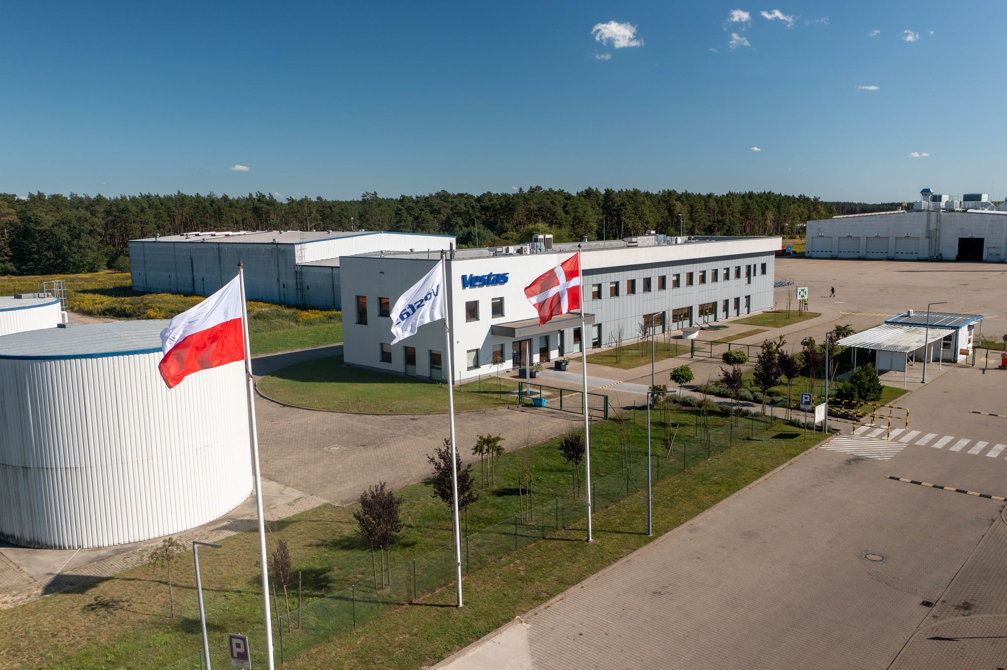 مصنع فيستاس لشفرات توربينات الرياح البرية 