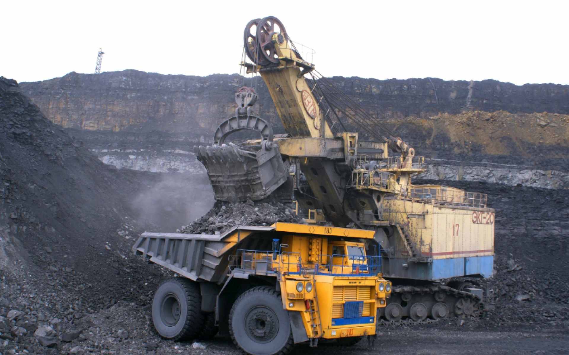 أحد مواقع التعدين في الجزائر