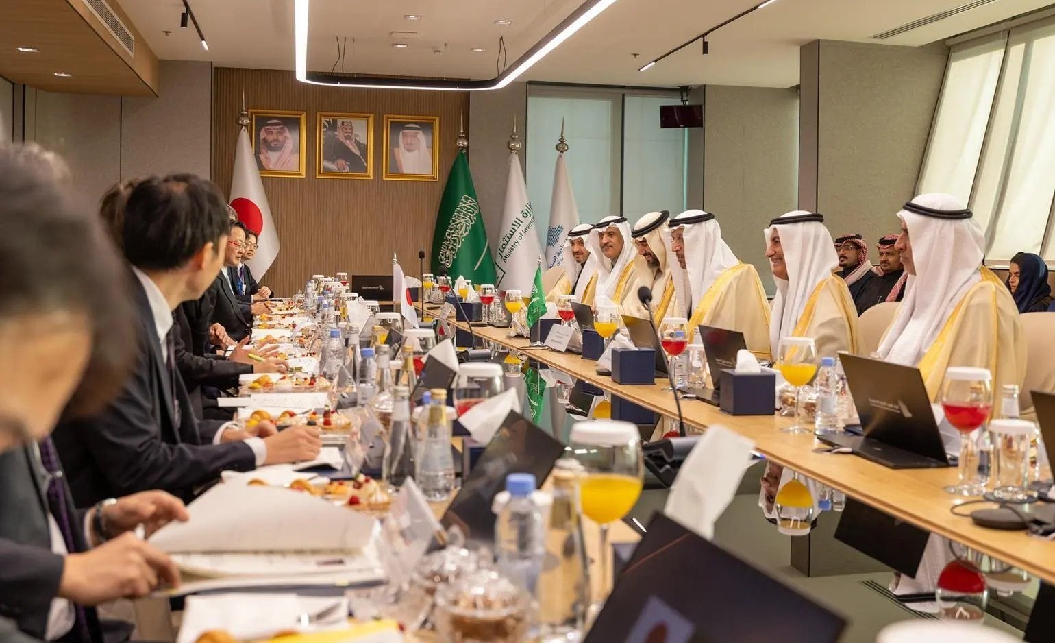 جانب من فعاليات منتدى الاستثمار السعودي الياباني