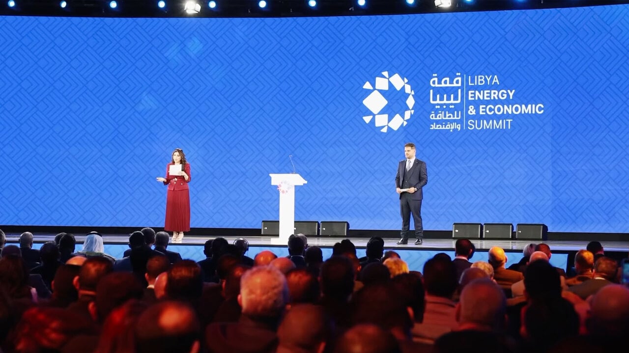 جانب من فعاليات قمة ليبيا للطاقة والاقتصاد