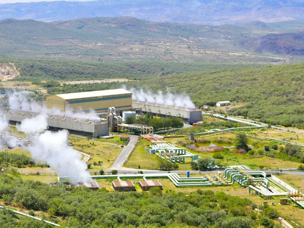 الطاقة الحرارية الأرضية في كينيا