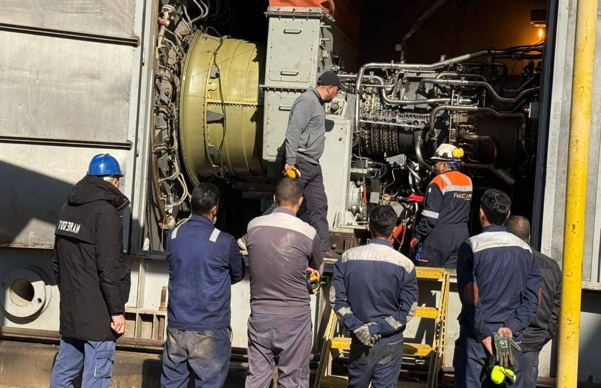 عملية إعادة تشغيل محطة المسيب