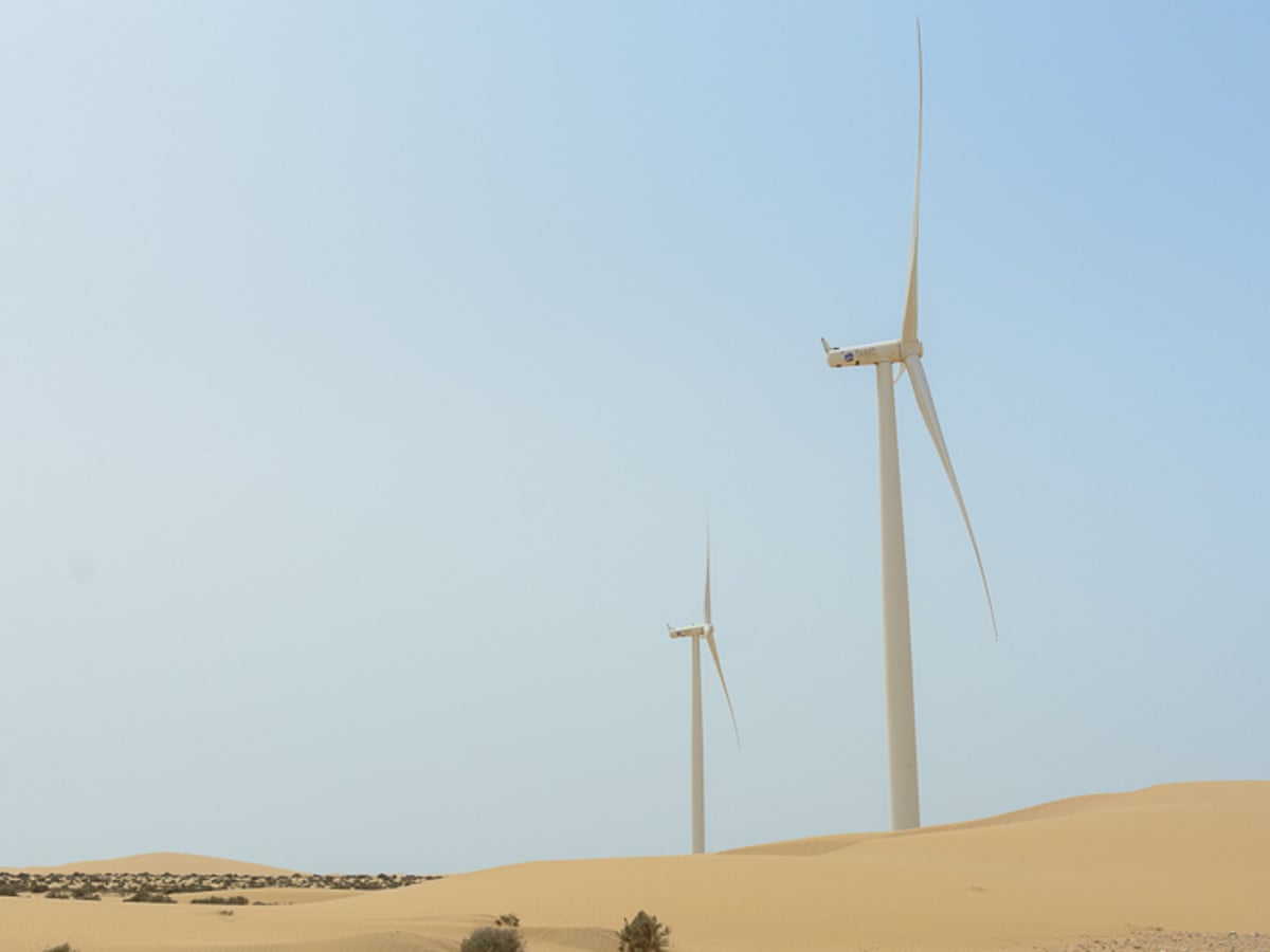 مزرعة طرفاية لطاقة الرياح البرية في المغرب 