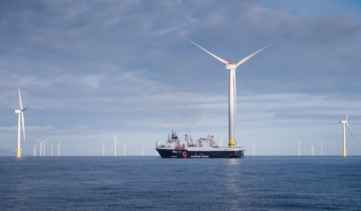 طاقة الرياح البحرية في بريطانيا