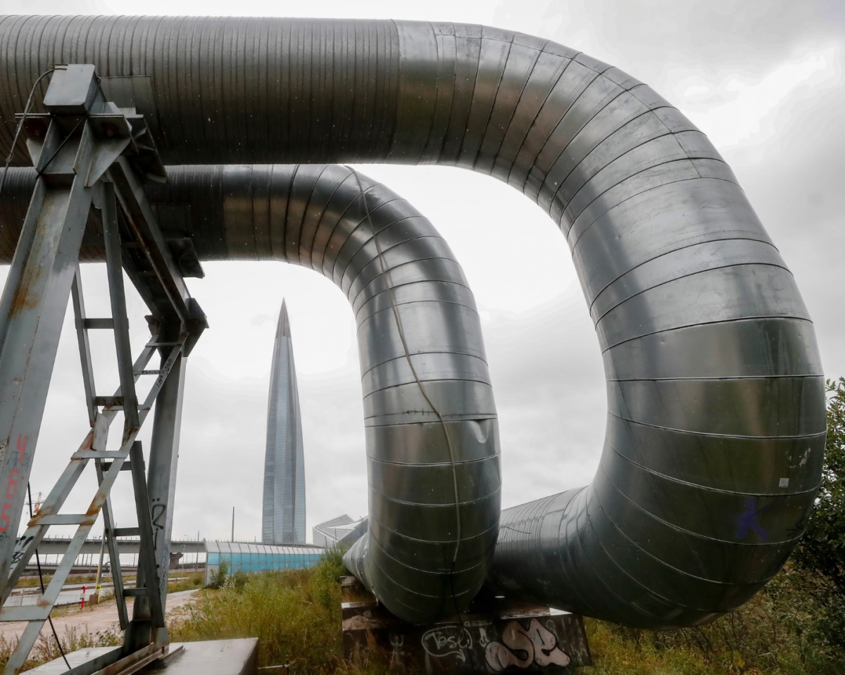 مقر شركة غازبروم الروسية بمدينة سانت بطرسبرغ