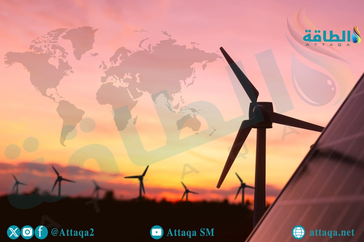 مشروعات الطاقة المتجددة في الشرق الأوسط وشمال أفريقيا بنهاية 2025