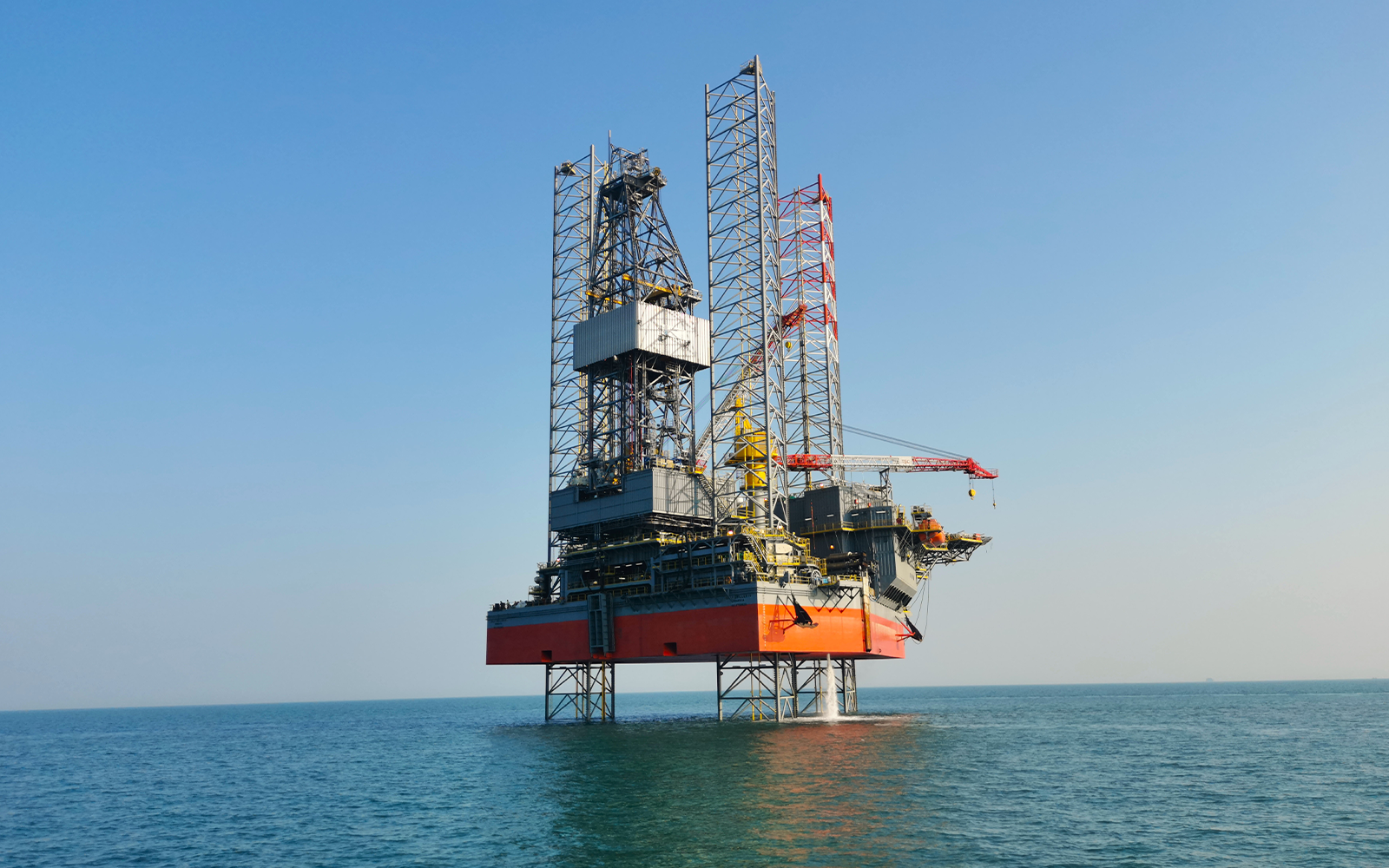 منصة حفر بحرية