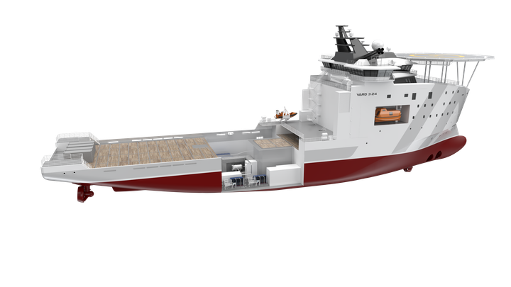 تصميم شركة فارد النرويجية للسفن النرويجية 