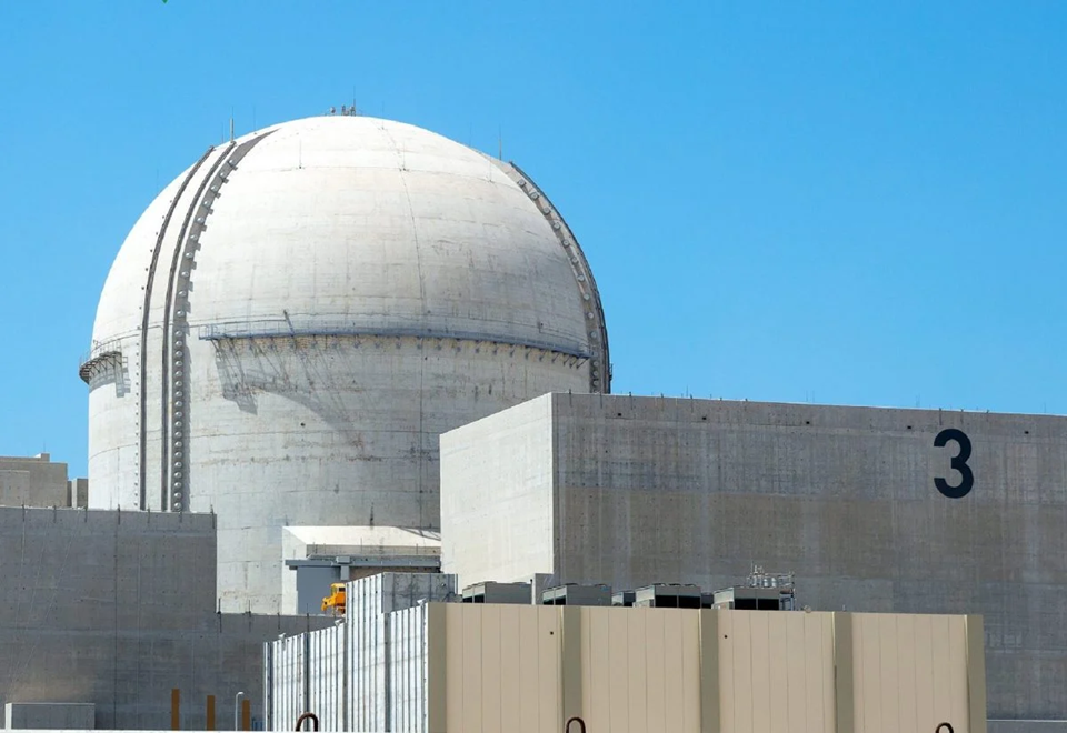 محطة براكة النووية الثالثة في الإمارات