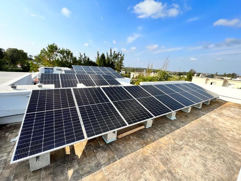 أكبر مشروع طاقة شمسية على الأسطخ في أفريقيا