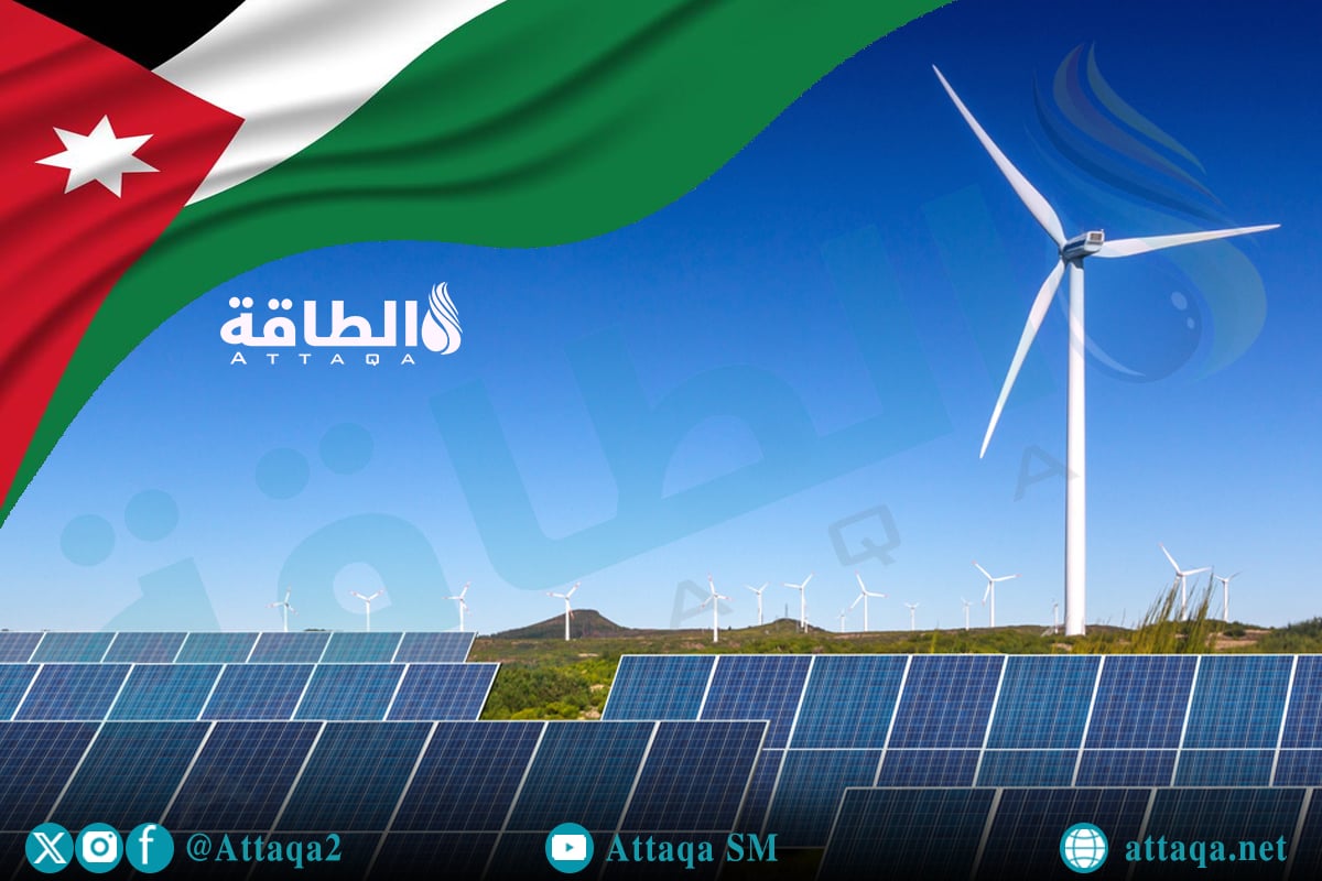 قدرة الطاقة المتجددة في الأردن