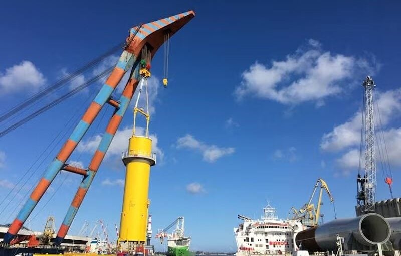 أكبر مزرعة رياح بحرية في أميركا