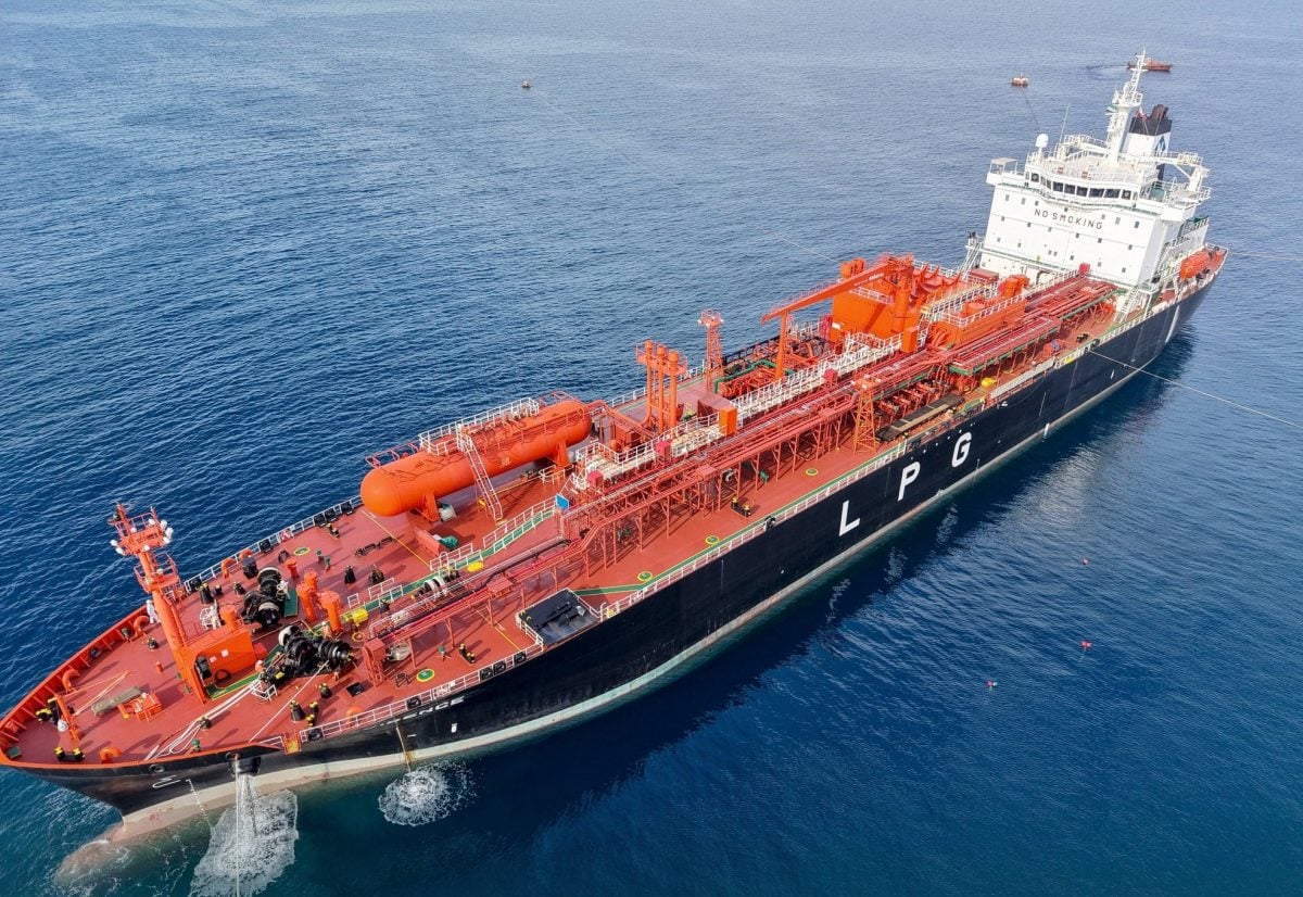 شحنة نفط ضخمة تصل إلى سوريا