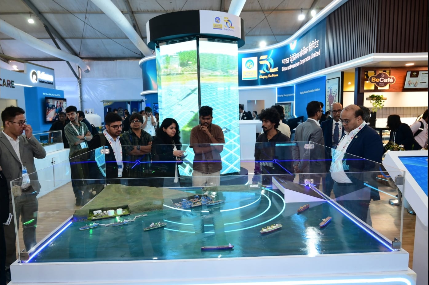 جانب من مشاركة وزير الطاقة السوداني في أسبوع الطاقة الهندي