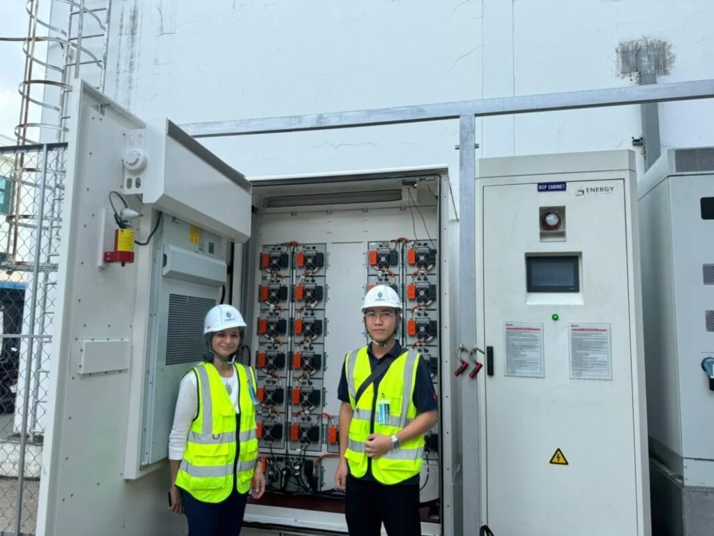 مشروع تجريبي لتخزين الكهرباء في فيتنام 