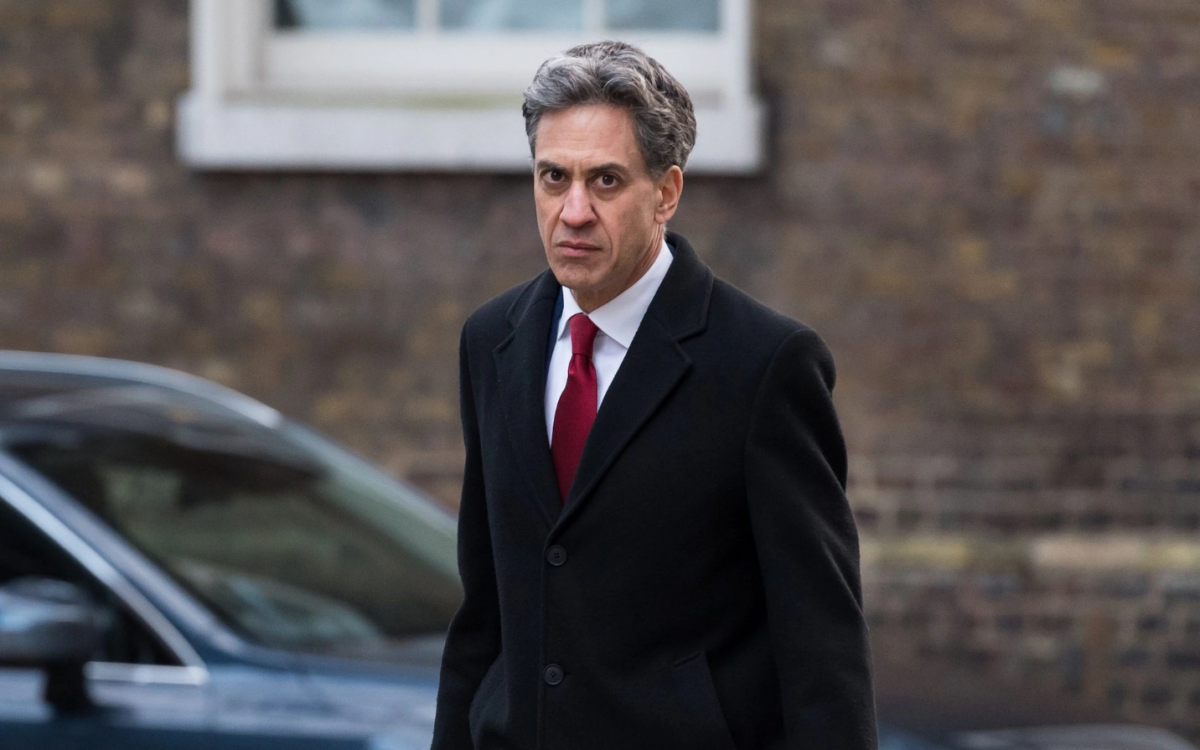 وزير الطاقة البريطاني إد ميليباند 