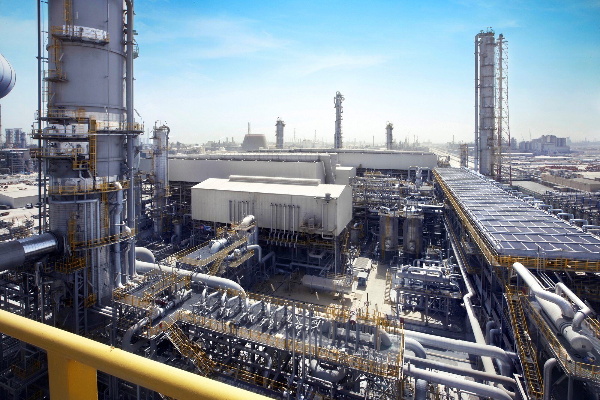 أحد مصانع البتروكيماويات في السعودية