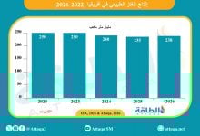 Photo of إنتاج الغاز الطبيعي في أفريقيا ينخفض للعام الثاني.. هل مصر السبب الرئيس؟ (تقرير)
