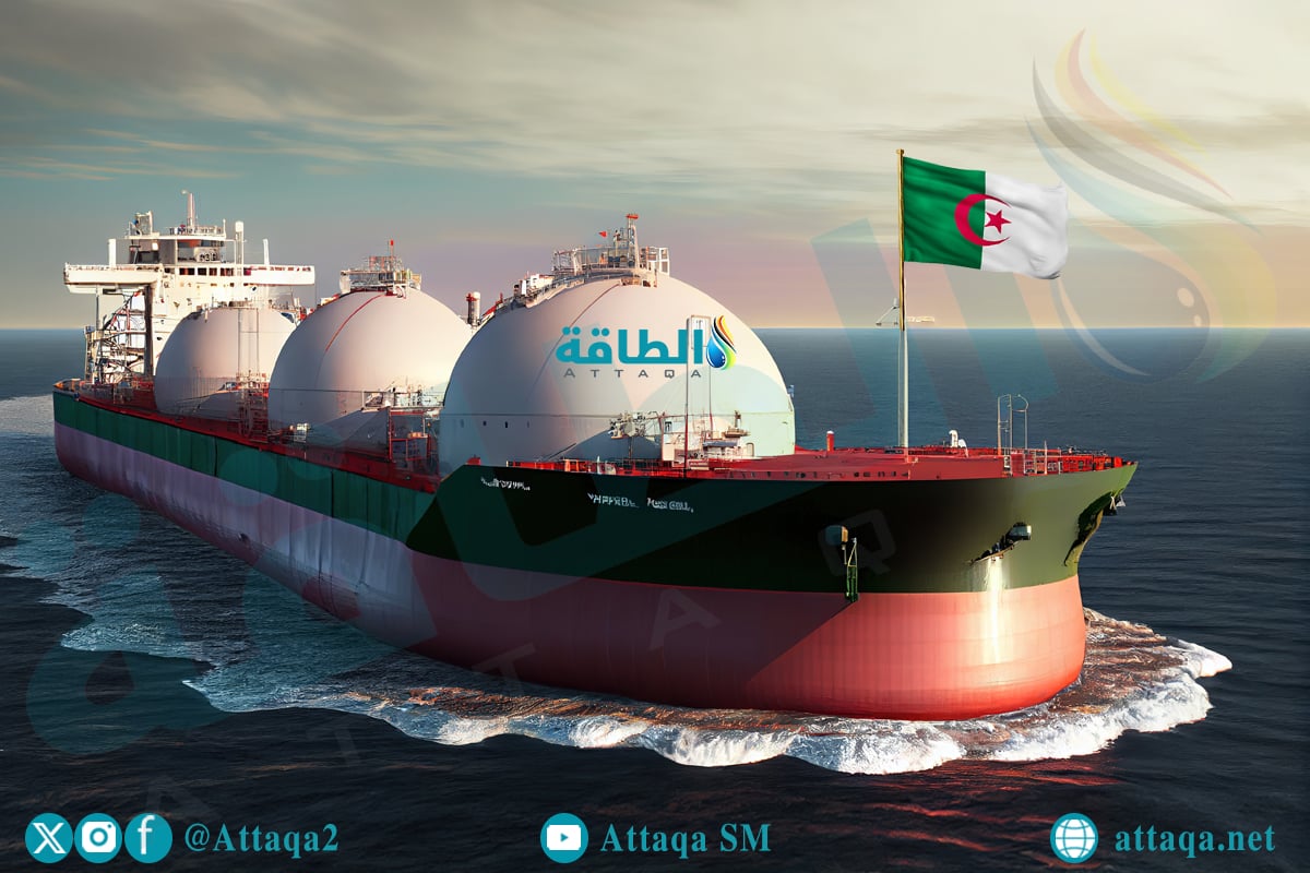 صادرات الجزائر من الغاز المسال في 2025