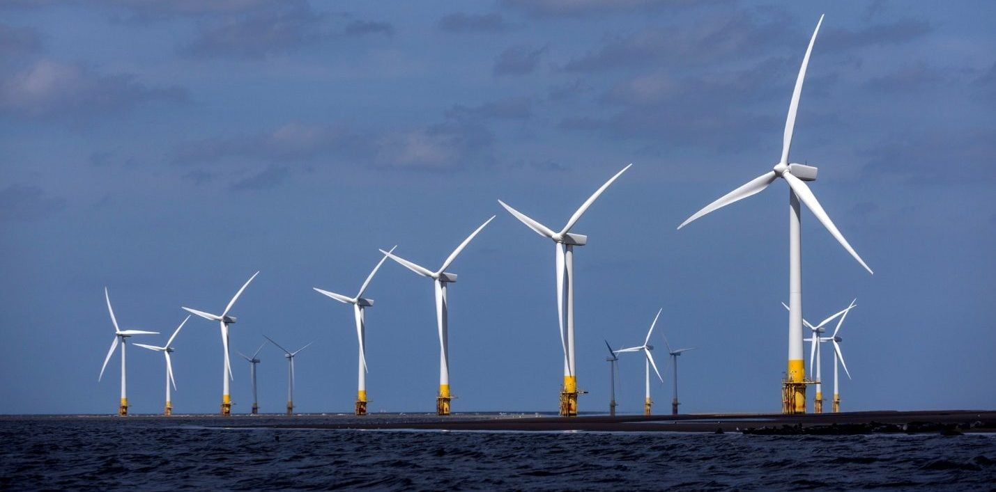 توربينات رياح بحرية في المملكة المتحدة