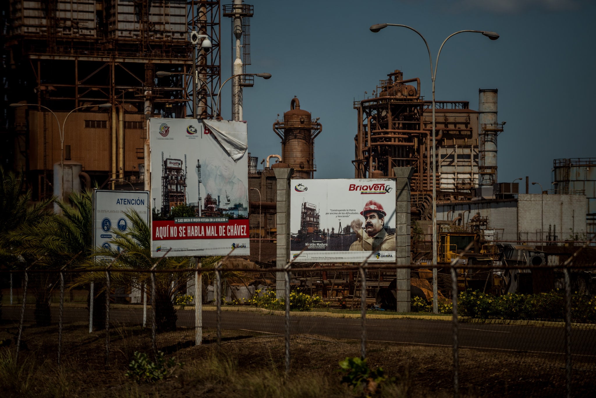 منشآت تصنيع متوقفة في فنزويلا