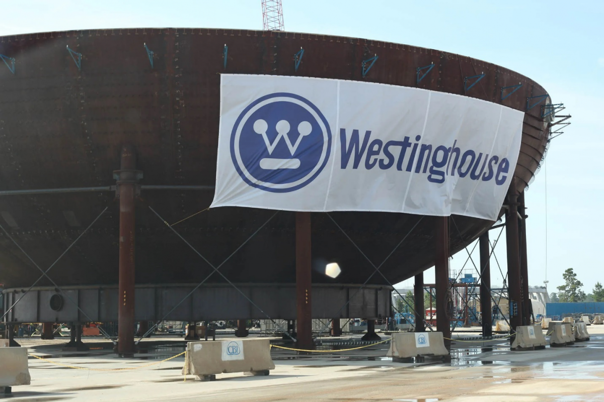 محطة فوغتل النووية بالقرب من مدينة واينسبورو بولاية جورجيا الأميركية