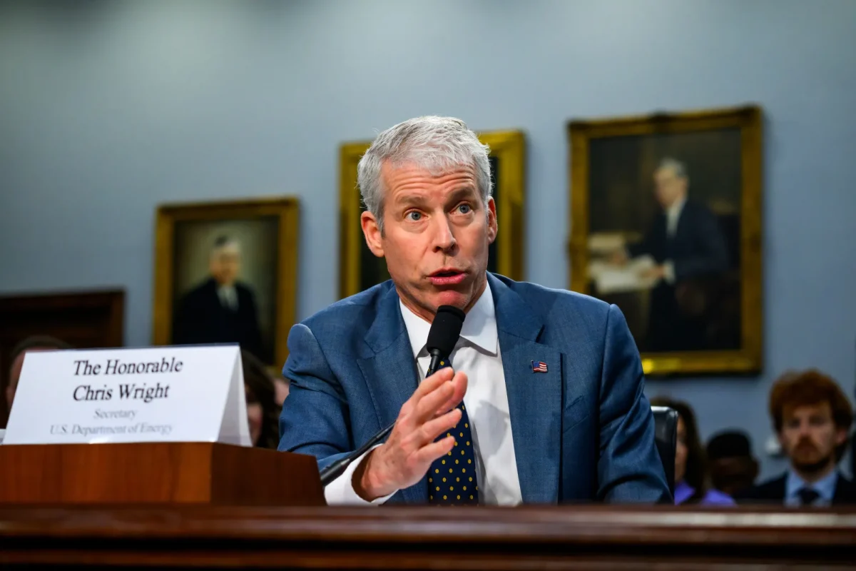 وزير الطاقة الأميركي كريس رايت 