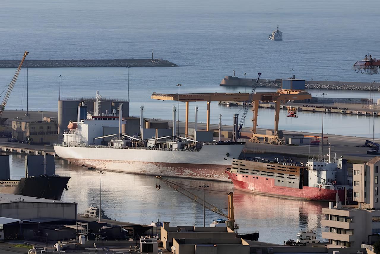 أحد مواني سوريا