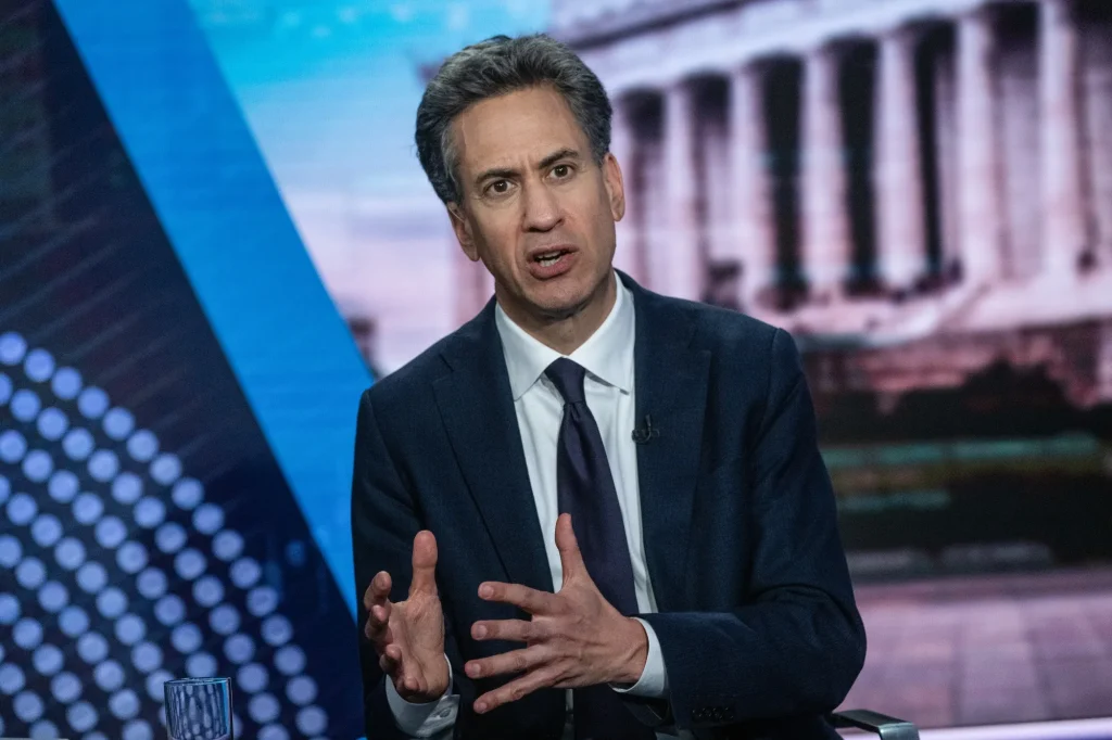 وزير الطاقة البريطاني إد ميليباند