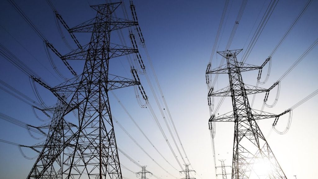 جانب من شبكة كهرباء الكويت