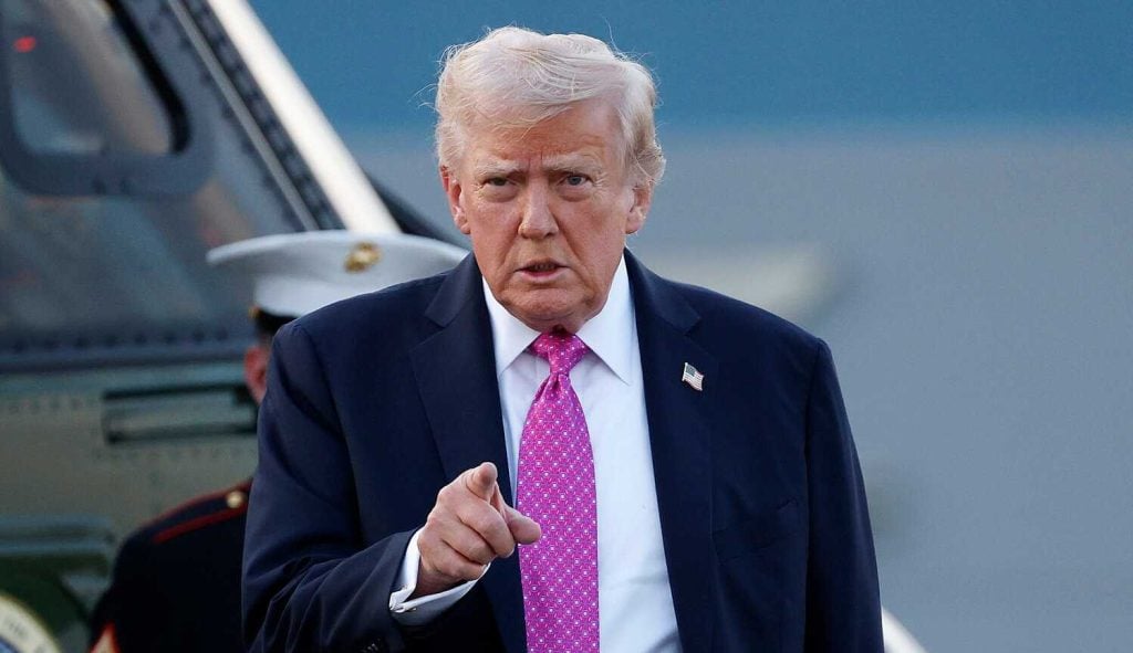 الرئيس الأميركي دونالد ترمب