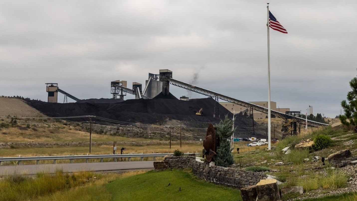 أحد مناجم الفحم في أميركا