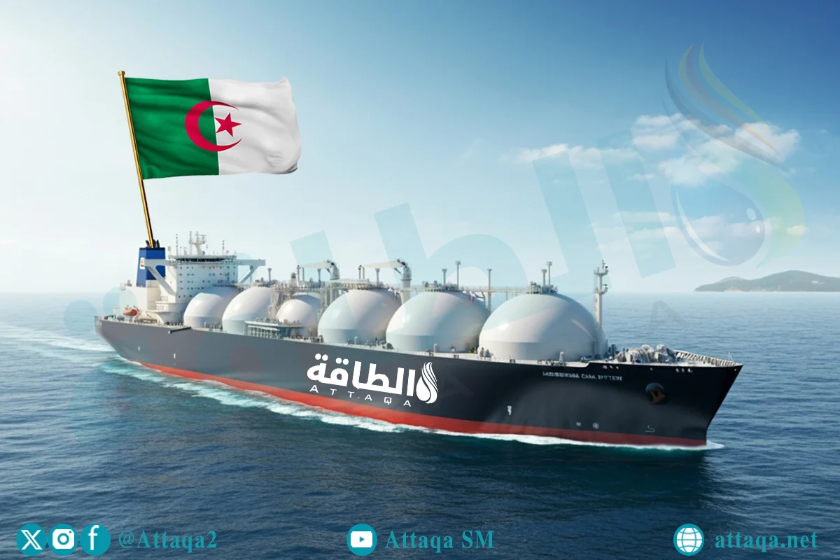 صادرات الجزائر من الغاز المسال