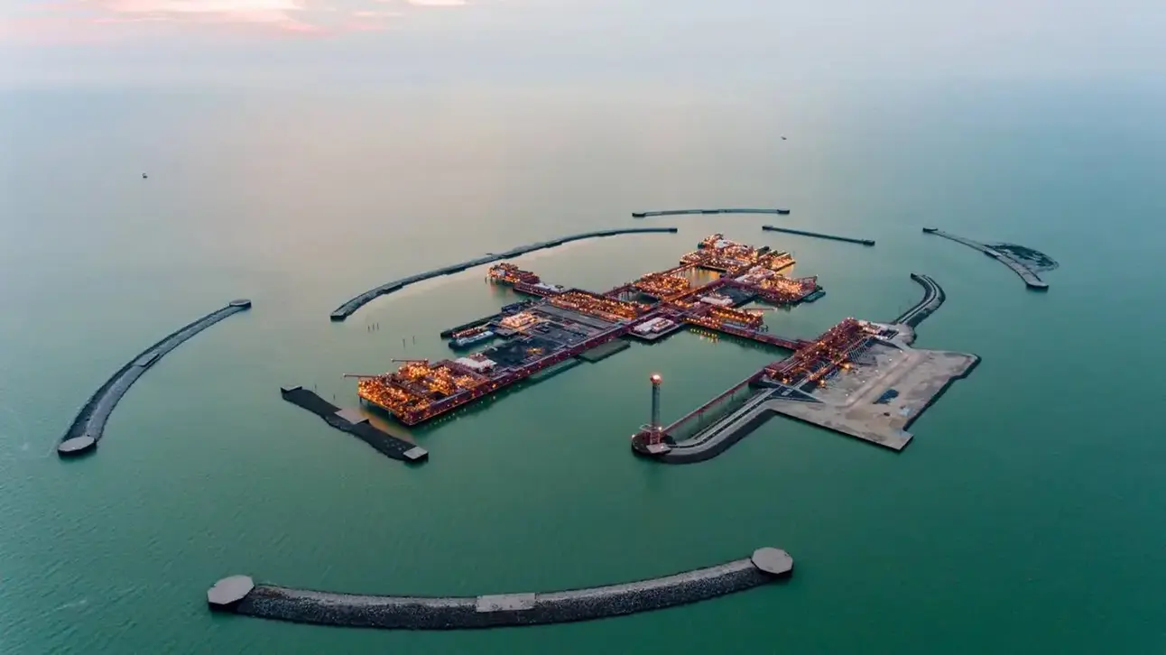 حقل كاشاغان النفطي في قازاخستان