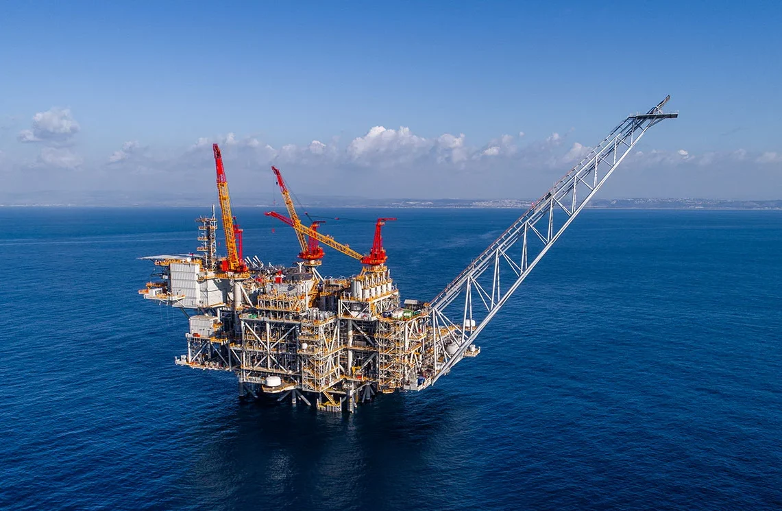 حقل ليفياثان للغاز في إسرائيل