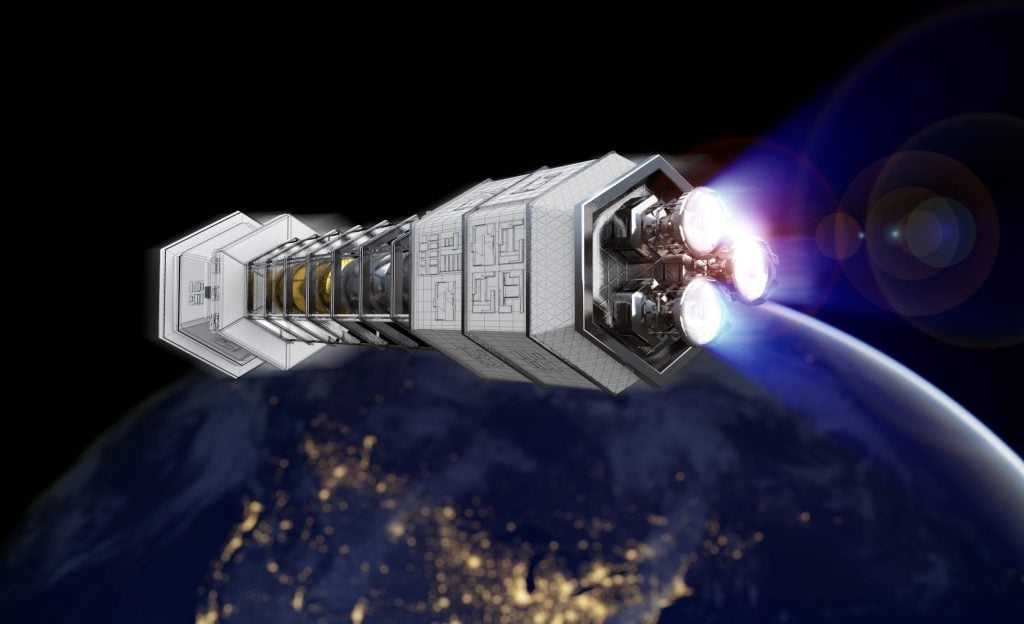 مفاعل نووي على سطح القمر