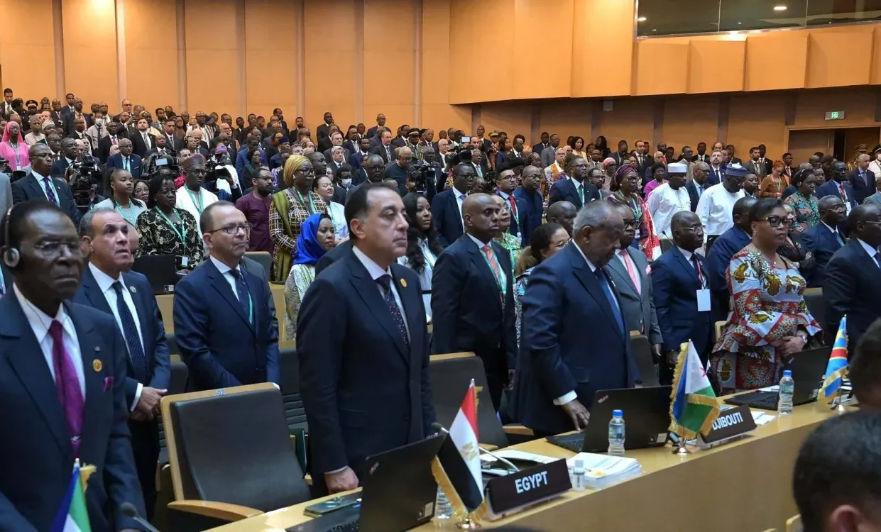 جانب من حضور قمة أديس أبابا 2026