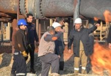 Photo of السيطرة على حريق بمحطة غاز في العراق