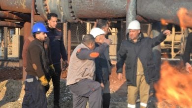 Photo of السيطرة على حريق بمحطة غاز في العراق